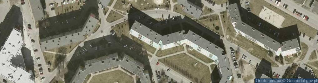 Zdjęcie satelitarne Hirszfelda Ludwika ul.