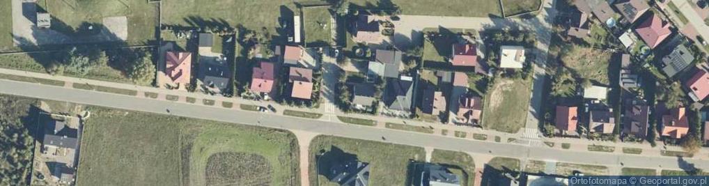 Zdjęcie satelitarne Hiacyntowa ul.