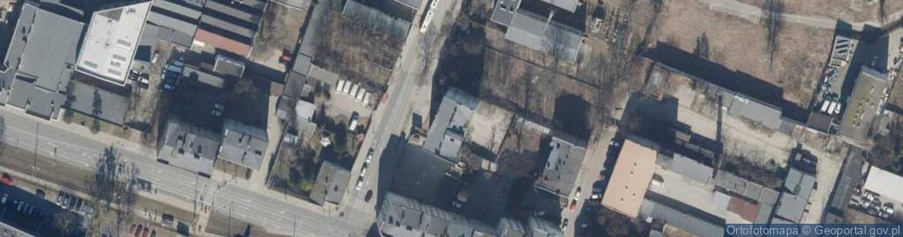 Zdjęcie satelitarne Hipoteczna ul.