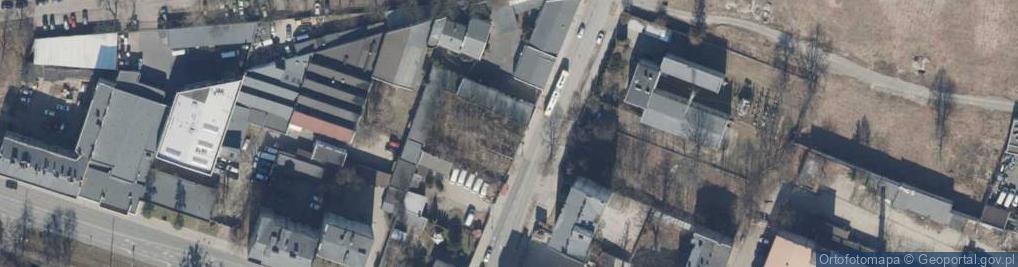 Zdjęcie satelitarne Hipoteczna ul.