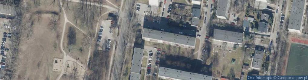 Zdjęcie satelitarne Hipoteczna ul.