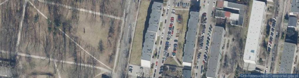 Zdjęcie satelitarne Hipoteczna ul.