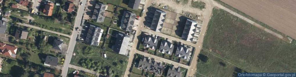 Zdjęcie satelitarne Hiacyntowa ul.