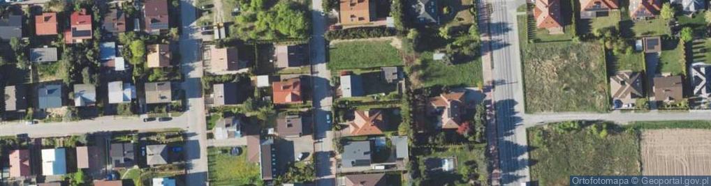 Zdjęcie satelitarne Hiacyntowa ul.