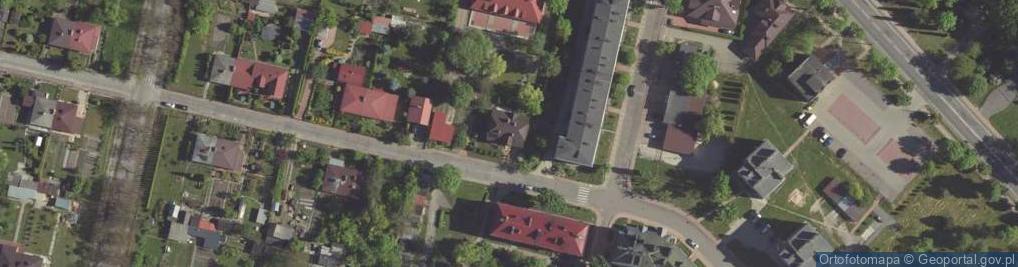 Zdjęcie satelitarne Hirszfelda Ludwika ul.