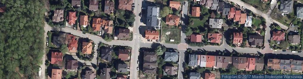Zdjęcie satelitarne Hiacyntowa ul.