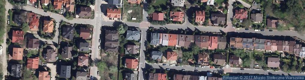 Zdjęcie satelitarne Hiacyntowa ul.