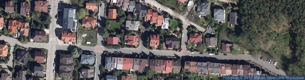 Zdjęcie satelitarne Hiacyntowa ul.