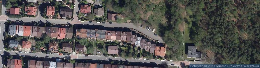 Zdjęcie satelitarne Hiacyntowa ul.