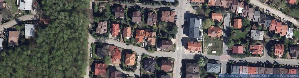 Zdjęcie satelitarne Hiacyntowa ul.
