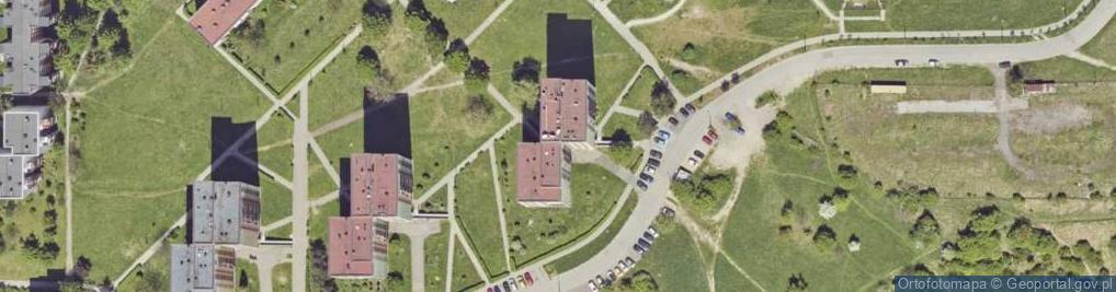 Zdjęcie satelitarne Hlonda Augusta, ks. kard. Prymasa ul.