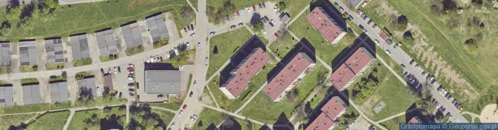 Zdjęcie satelitarne Hlonda Augusta, ks. kard. Prymasa ul.