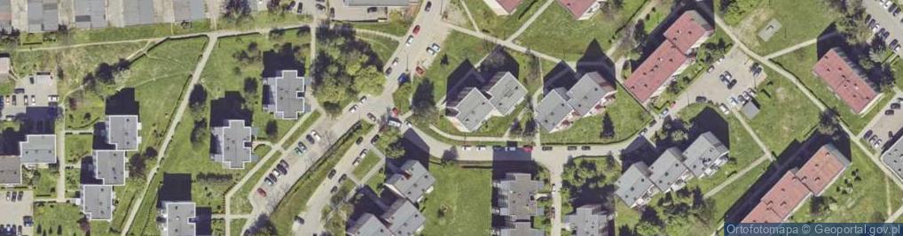 Zdjęcie satelitarne Hlonda Augusta, ks. kard. Prymasa ul.
