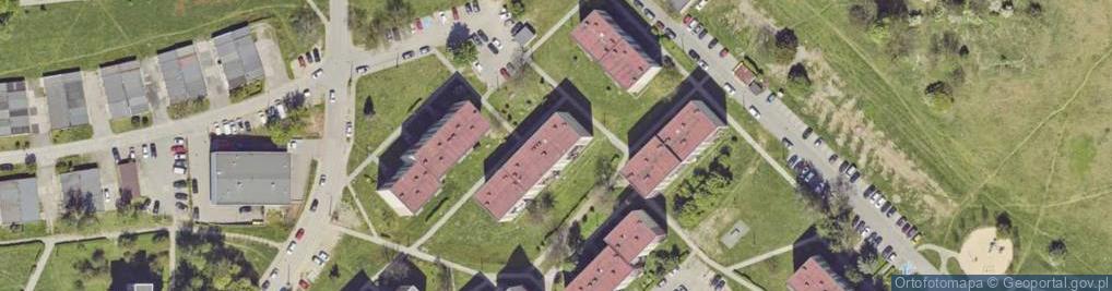 Zdjęcie satelitarne Hlonda Augusta, ks. kard. Prymasa ul.