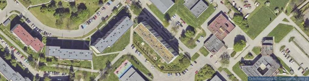 Zdjęcie satelitarne Hlonda Augusta, ks. kard. Prymasa ul.