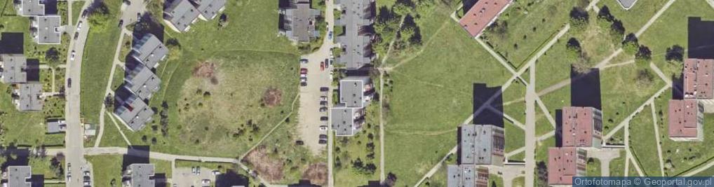 Zdjęcie satelitarne Hlonda Augusta, ks. kard. Prymasa ul.