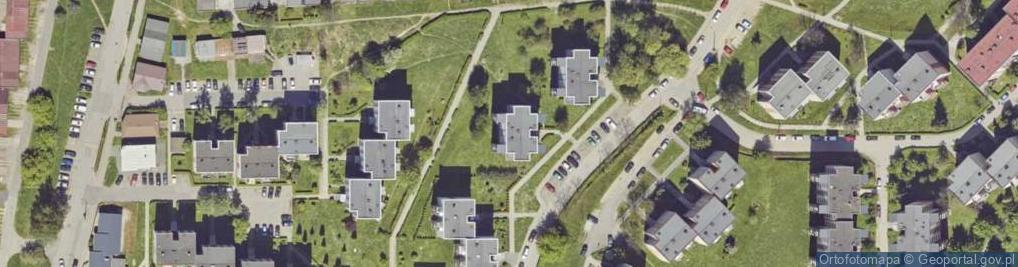 Zdjęcie satelitarne Hlonda Augusta, ks. kard. Prymasa ul.