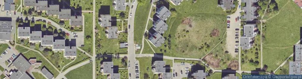 Zdjęcie satelitarne Hlonda Augusta, ks. kard. Prymasa ul.