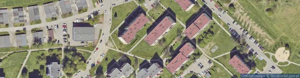 Zdjęcie satelitarne Hlonda Augusta, ks. kard. Prymasa ul.
