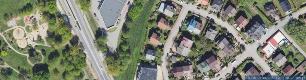 Zdjęcie satelitarne Hłaski Marka ul.