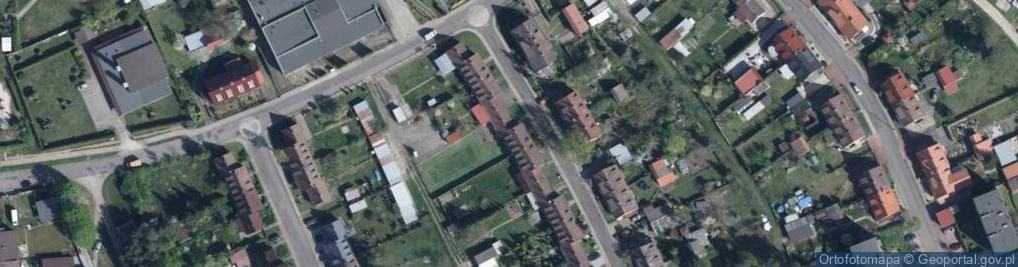 Zdjęcie satelitarne Hłaski Marka ul.