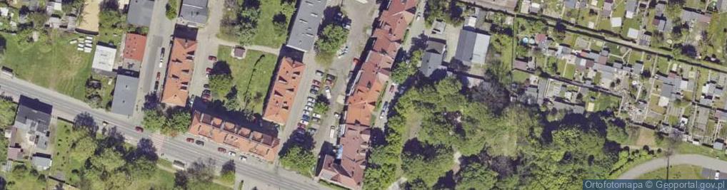 Zdjęcie satelitarne Hlonda Augusta, ks. kard. Prymasa ul.