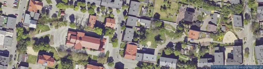 Zdjęcie satelitarne Hlonda Augusta, ks. kard. Prymasa ul.