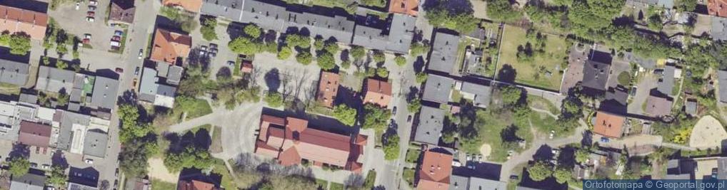 Zdjęcie satelitarne Hlonda Augusta, ks. kard. Prymasa ul.