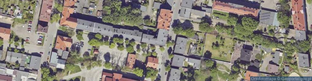 Zdjęcie satelitarne Hlonda Augusta, ks. kard. Prymasa ul.