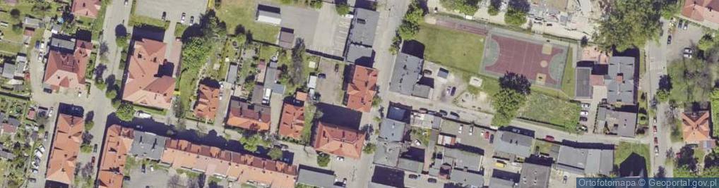 Zdjęcie satelitarne Hlonda Augusta, ks. kard. Prymasa ul.