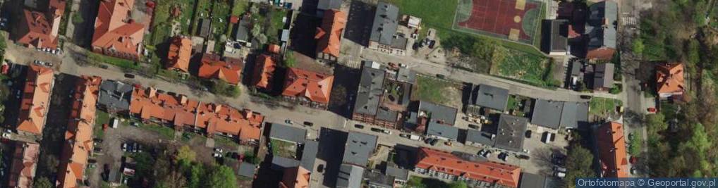 Zdjęcie satelitarne Hlonda Augusta, ks. kard. Prymasa ul.