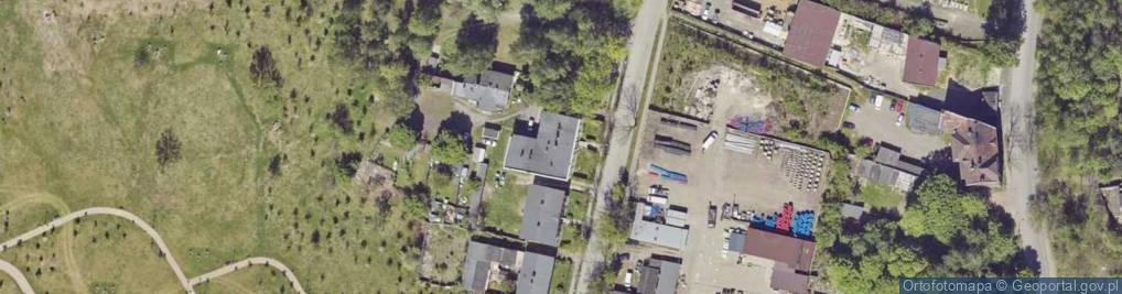 Zdjęcie satelitarne Hlonda Augusta, ks. kard. Prymasa ul.