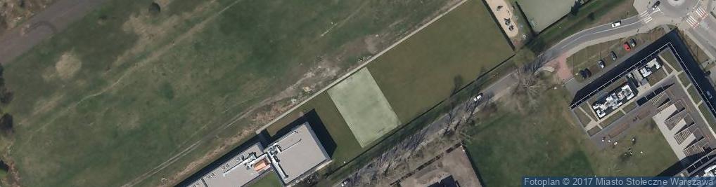 Zdjęcie satelitarne Hlonda Augusta, ks. kard. Prymasa ul.