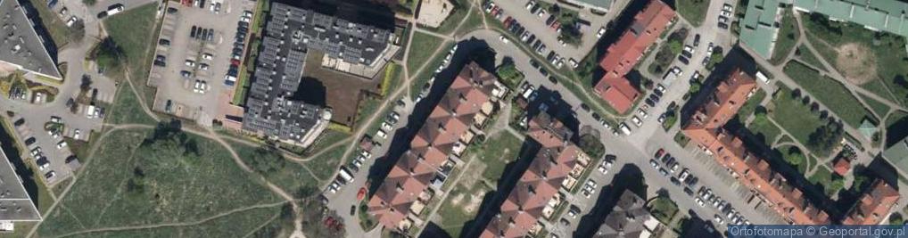Zdjęcie satelitarne Hłaski Marka ul.