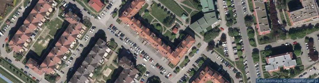 Zdjęcie satelitarne Hłaski Marka ul.