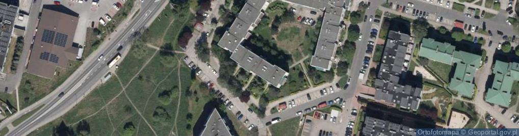 Zdjęcie satelitarne Hłaski Marka ul.