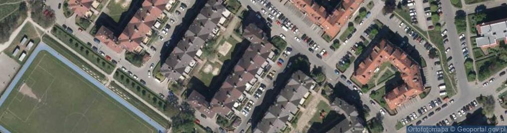 Zdjęcie satelitarne Hłaski Marka ul.