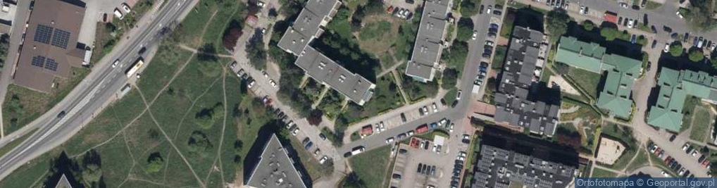 Zdjęcie satelitarne Hłaski Marka ul.
