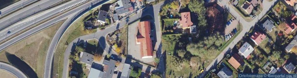 Zdjęcie satelitarne Hodowlana ul.