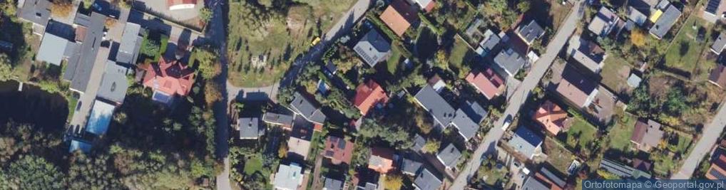 Zdjęcie satelitarne Hodowlana ul.