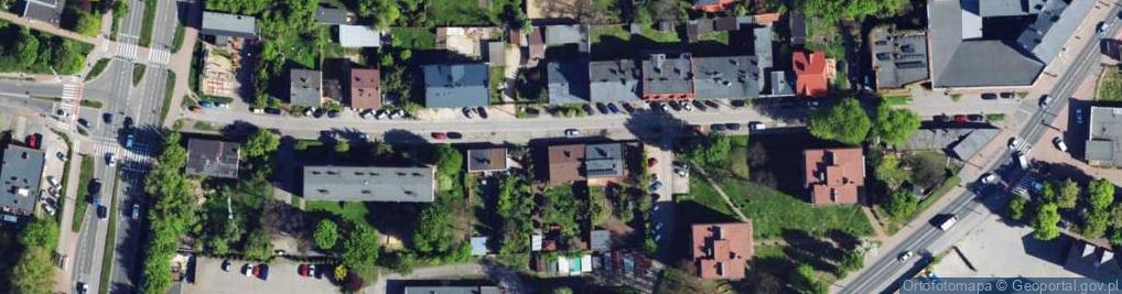 Zdjęcie satelitarne Hoene-Wrońskiego Józefa Marii ul.