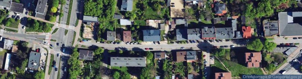 Zdjęcie satelitarne Hoene-Wrońskiego Józefa Marii ul.