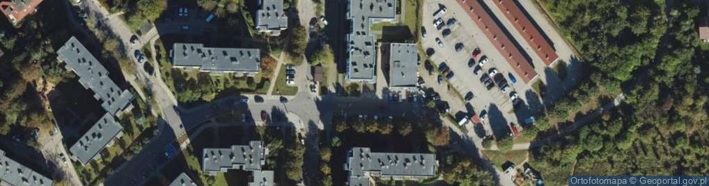 Zdjęcie satelitarne Hoene Emilii ul.
