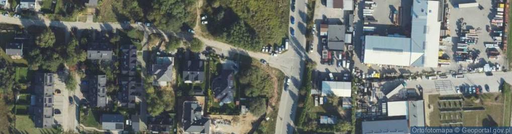 Zdjęcie satelitarne Horacego ul.