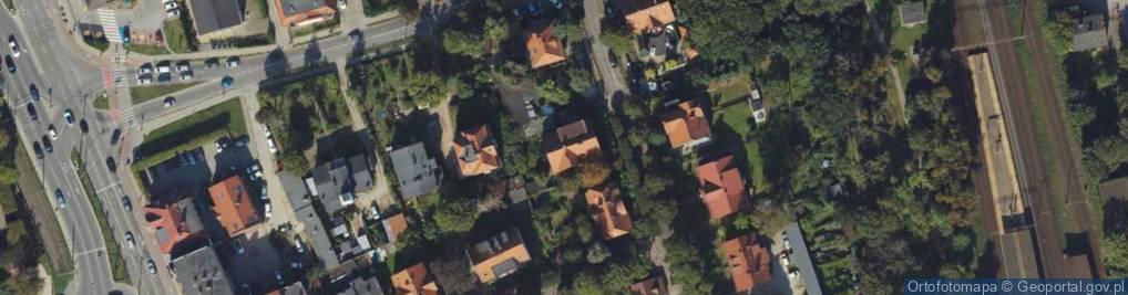 Zdjęcie satelitarne Hołdu Pruskiego ul.