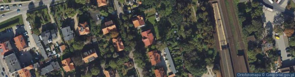 Zdjęcie satelitarne Hołdu Pruskiego ul.