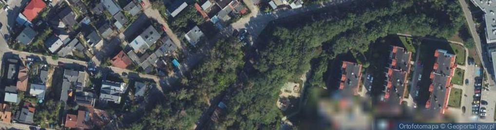Zdjęcie satelitarne Hozjusza ul.