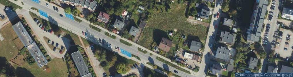 Zdjęcie satelitarne Hodowlana ul.