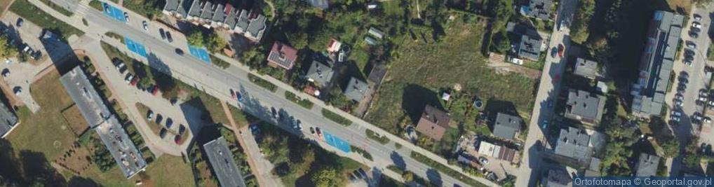 Zdjęcie satelitarne Hodowlana ul.