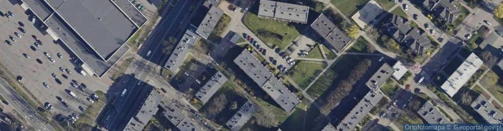 Zdjęcie satelitarne Hoblera Tadeusza ul.